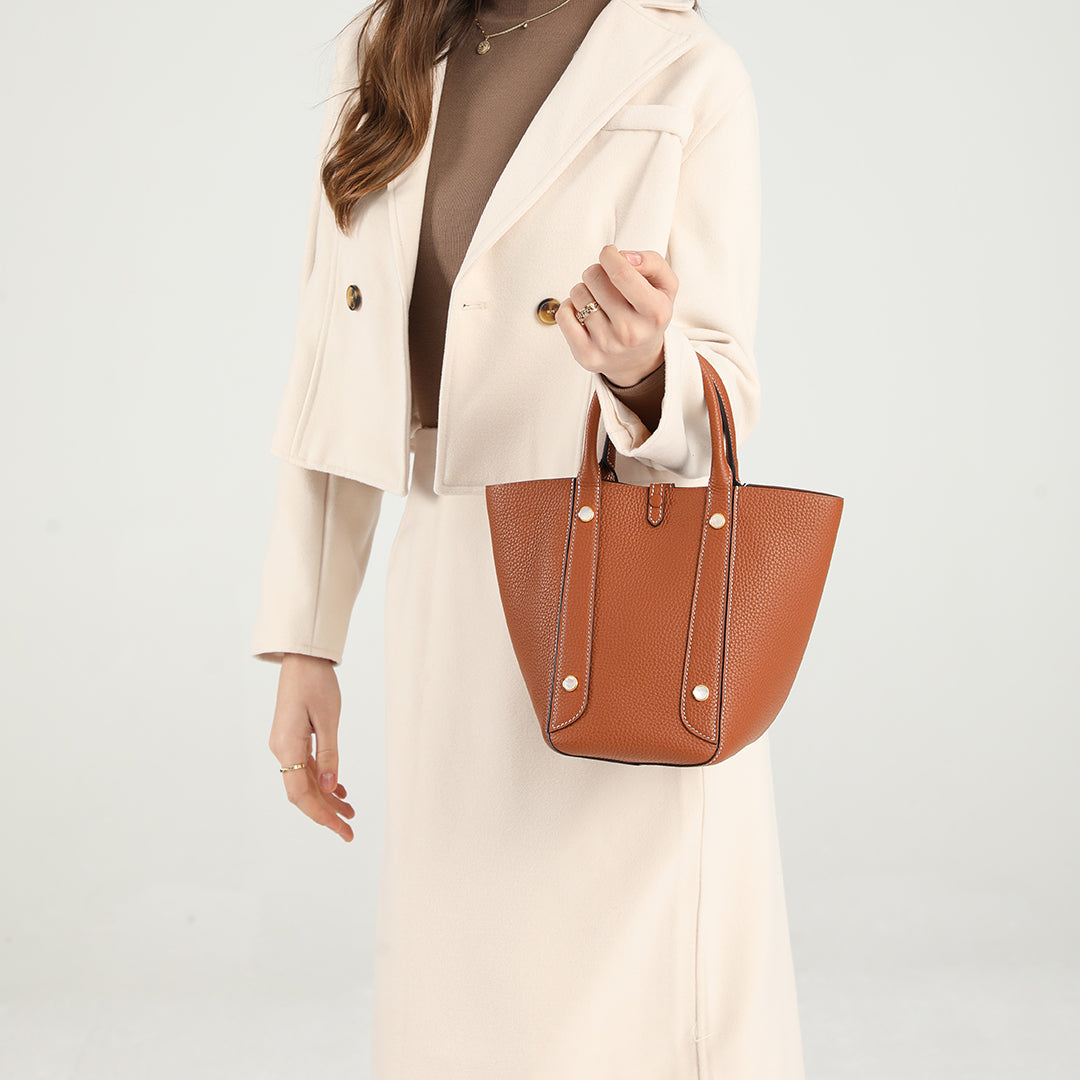 Picotin Leather Inspired Handbag