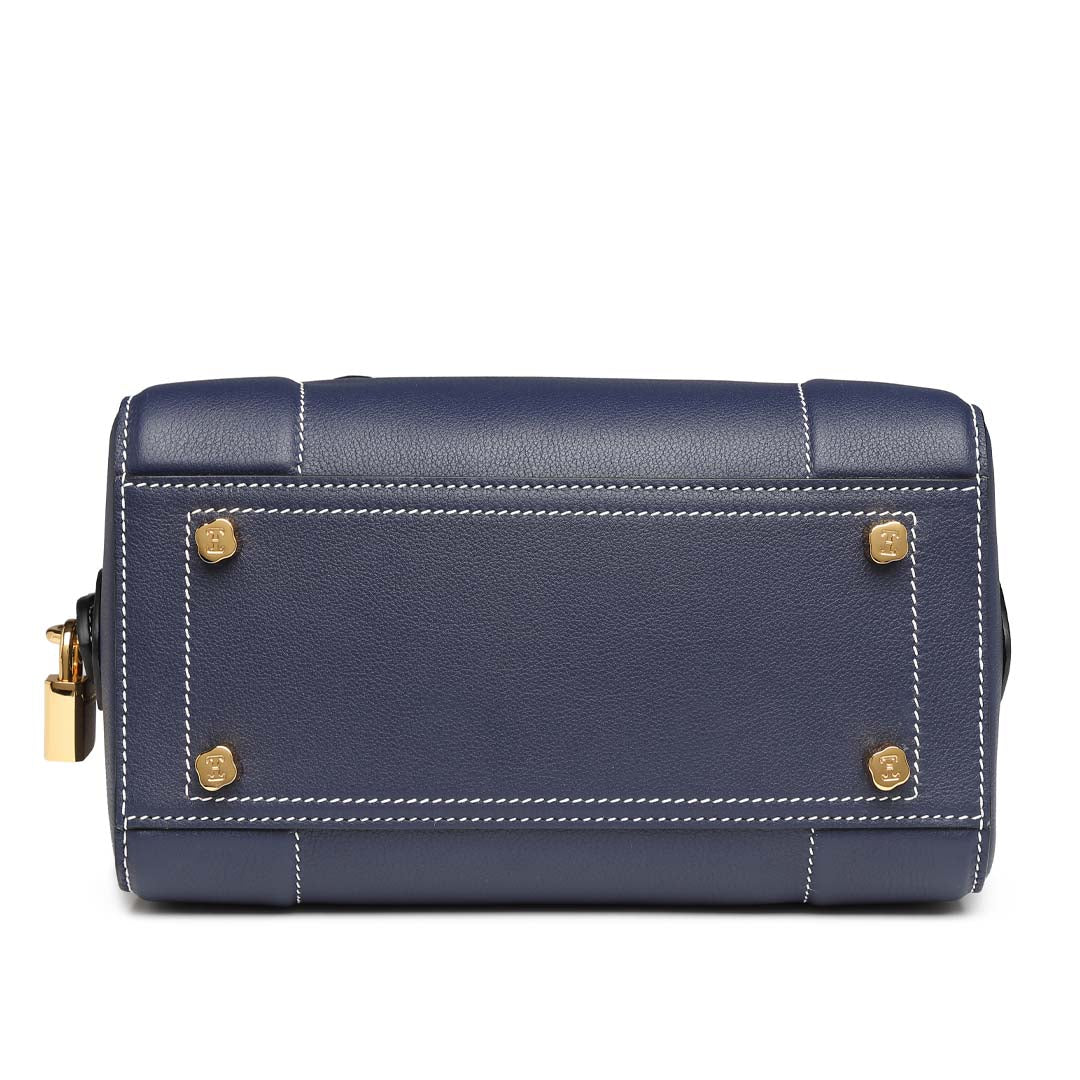 Swift Handmade Boston Bag - Blue – msncraft
