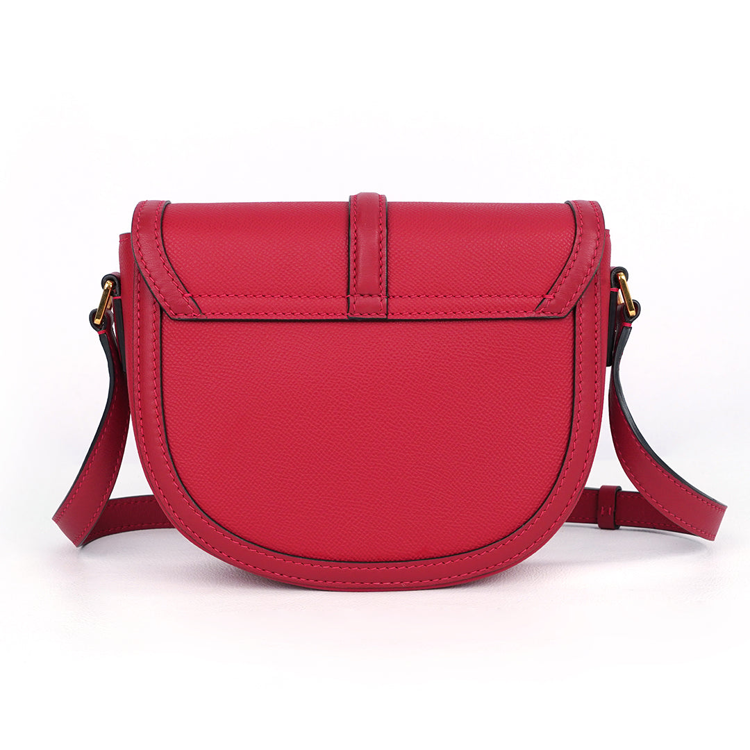 TIANQINGJI Handmade Swift Leather Crossbody Bag